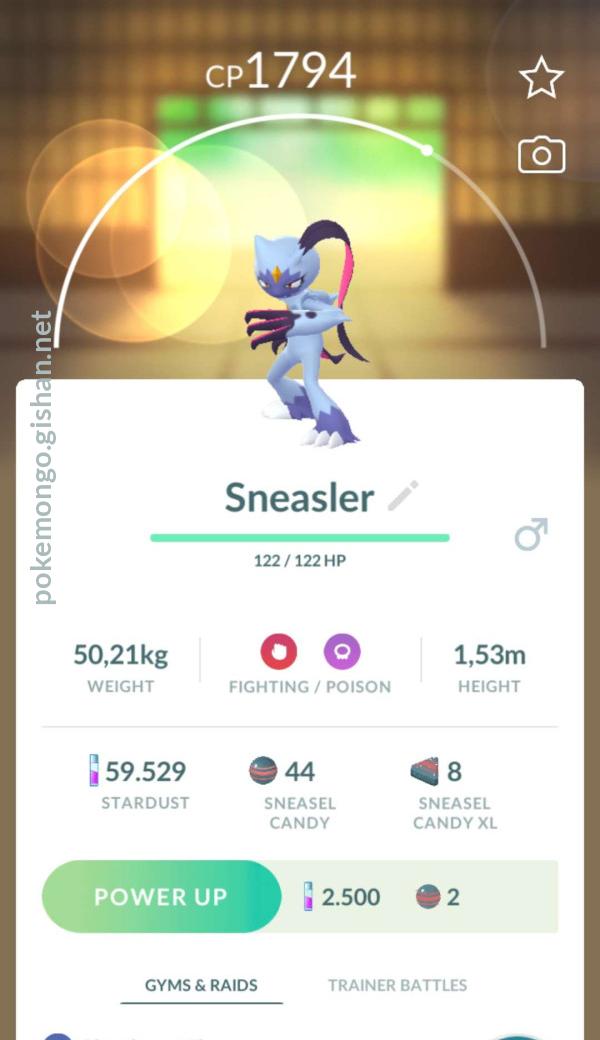 Sneasler - #903 -  Pokédex