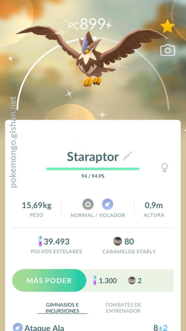 Staraptor: características, ataques e estatísticas