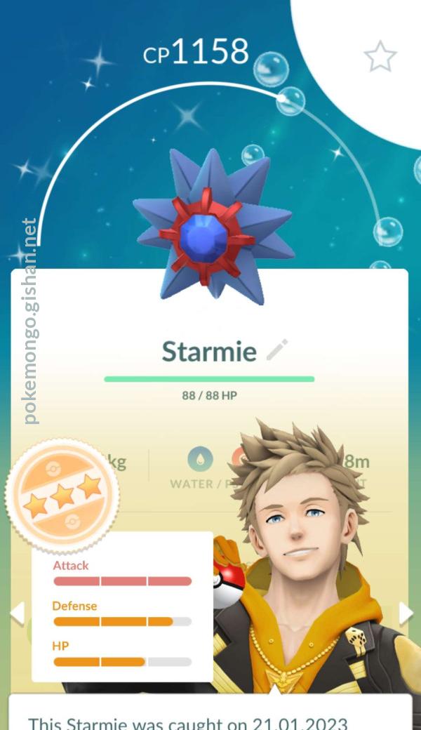 Shiny Starmie - Pokemon Go