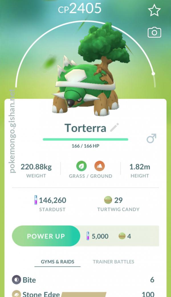 Torterra - #389 -  Pokédex