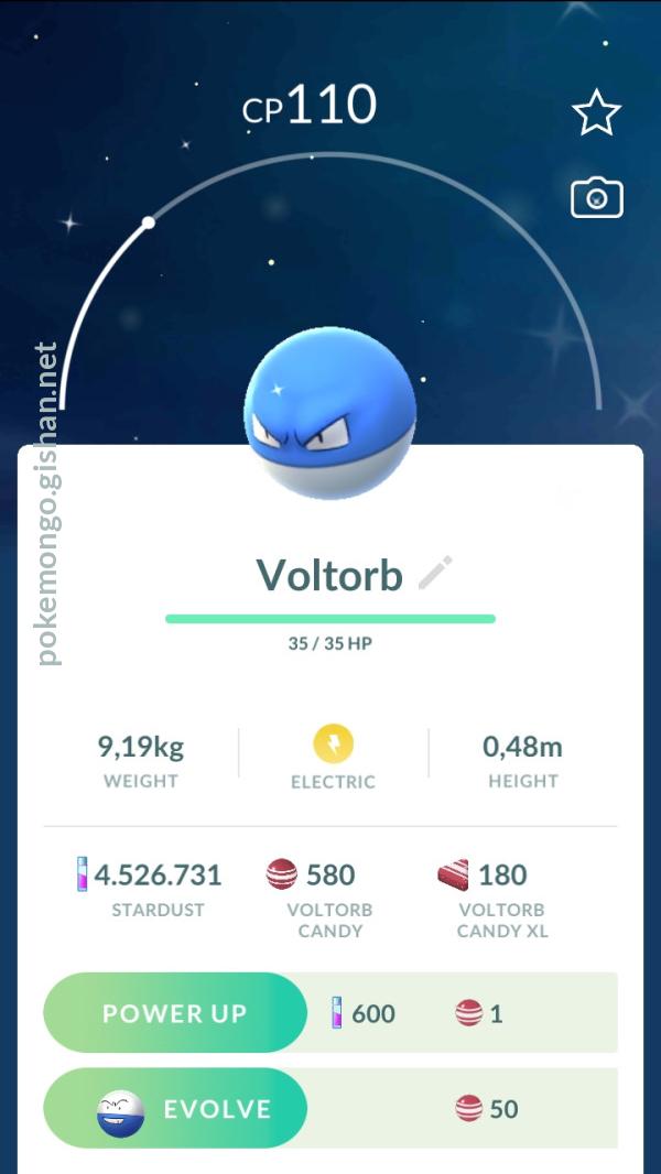 Mavin  Pokemon GO shiny Voltorb / 30 days or registered / READ DESCRIPTION