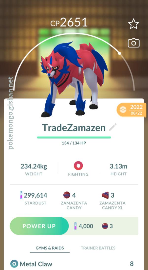 Best moveset for Zamazenta in Pokemon GO