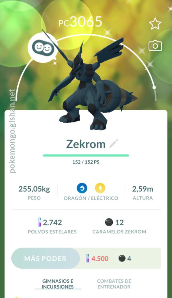 Shiny Zekrom in Pokémon GO . . . . . . . . . . . . . . . . . . . . #pokemon  #pokemongo #pokemongoplus #minibebe #aslan #pokemonphotography…