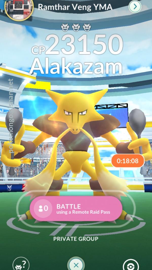 LEAK: Special raid event featuring Alakazam shiny coming to Pokemon Go -  Dexerto