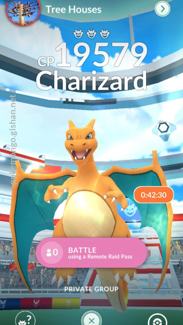 Charizard Raid Boss Pokemon Go