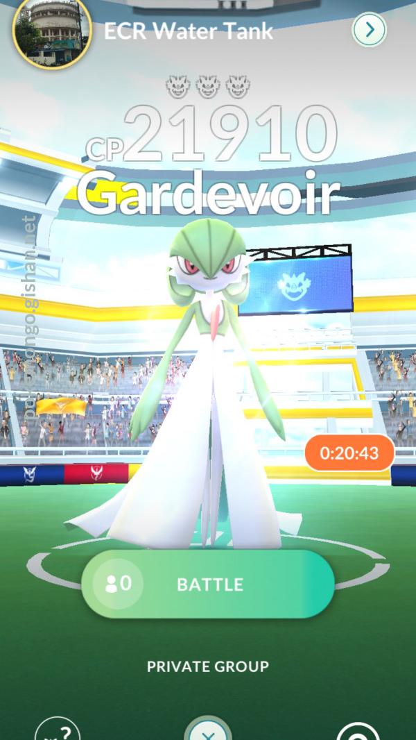 Mega Gardevoir Raid Boss - Pokemon Go