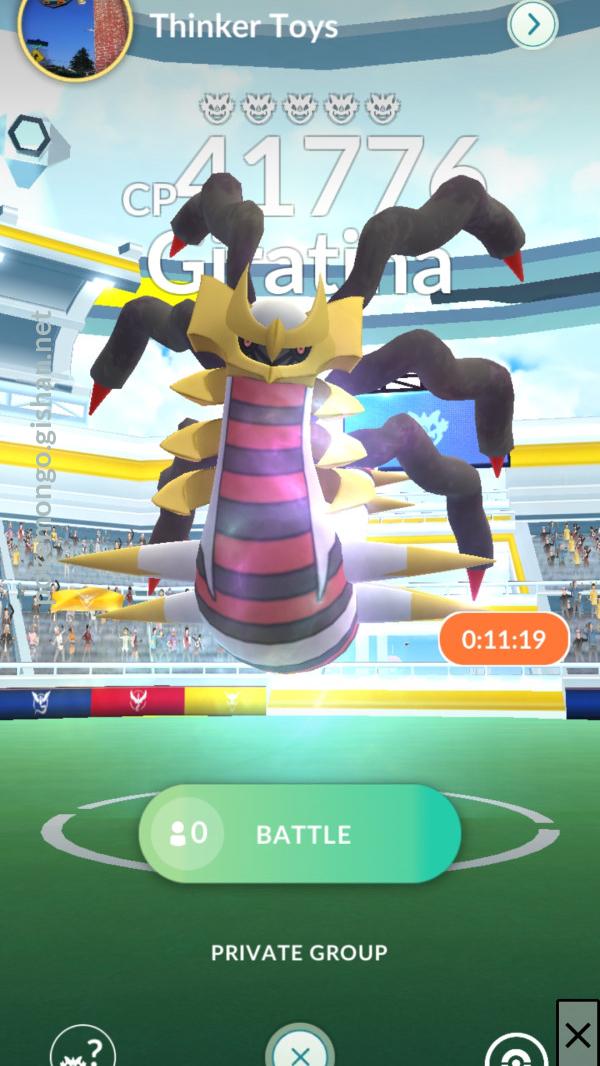 Pokémon Go: Giratina (Origin) raid guide