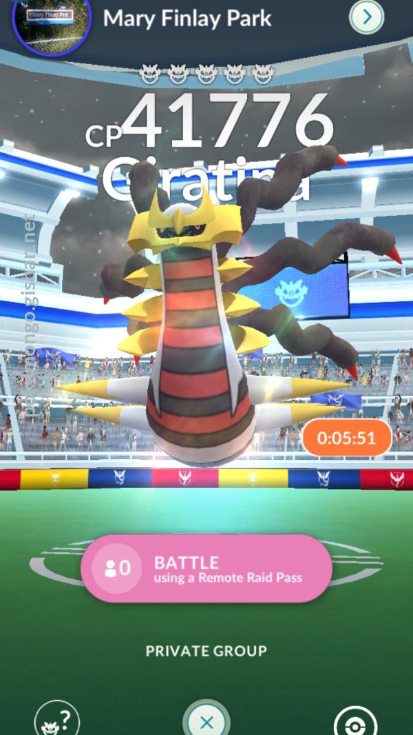 Giratina Origin Forme Duo Raid Guide