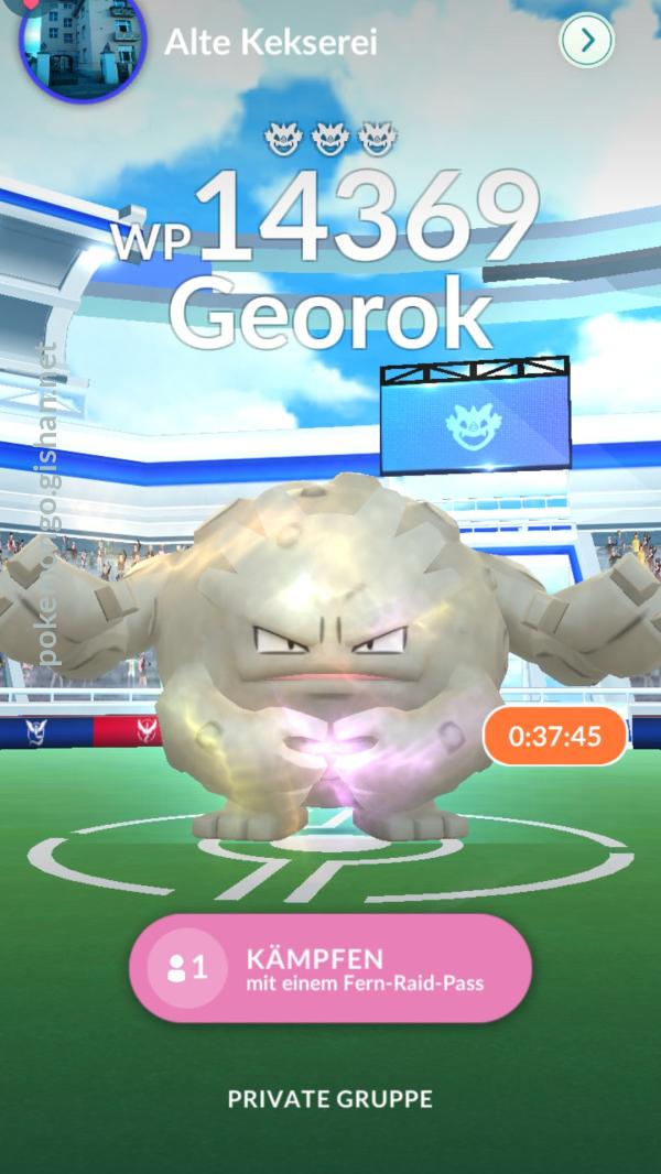 Golem clearance raid boss