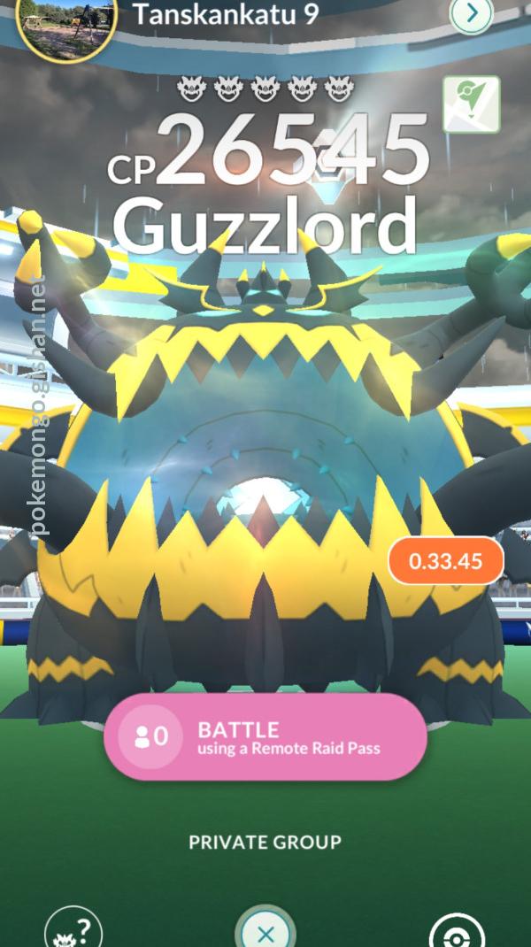 Guzzlord Pokémon GO Raid Battle Tips