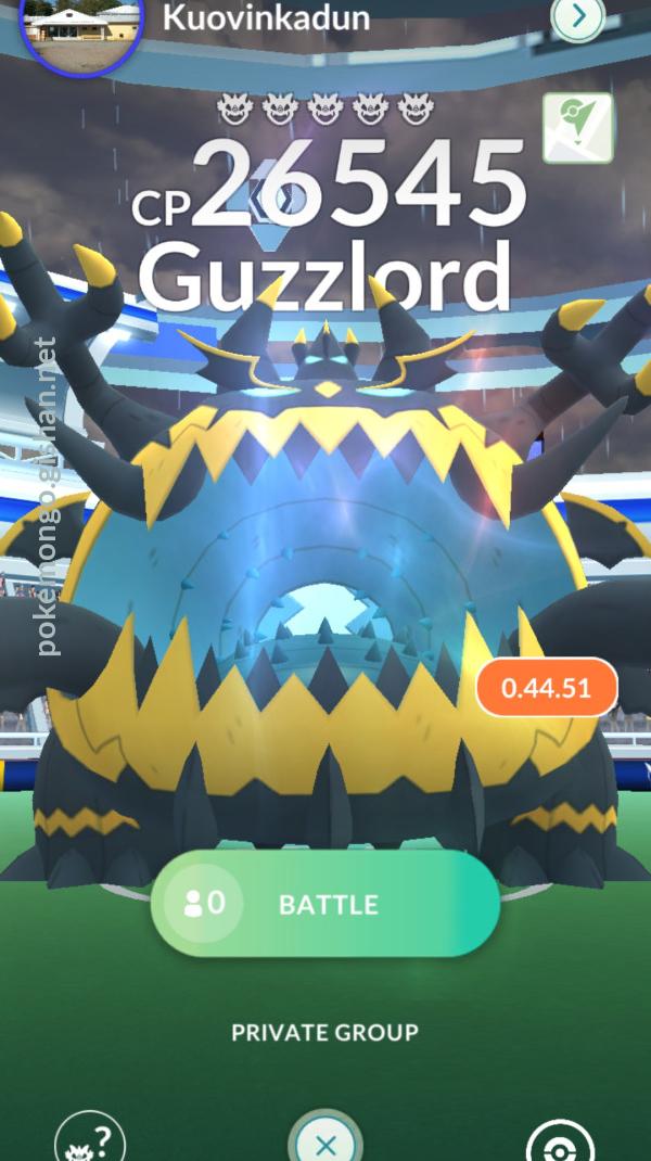 Pokémon Go: Guzzlord raid guide