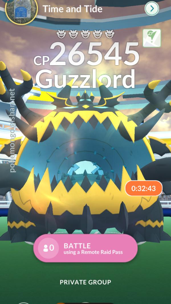 Guzzlord Pokémon GO Raid Battle Tips