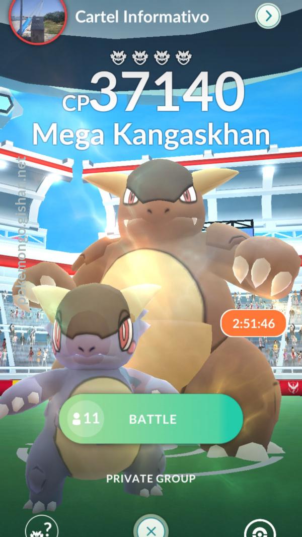 Best teams for Kangaskhan in Pokemon GO