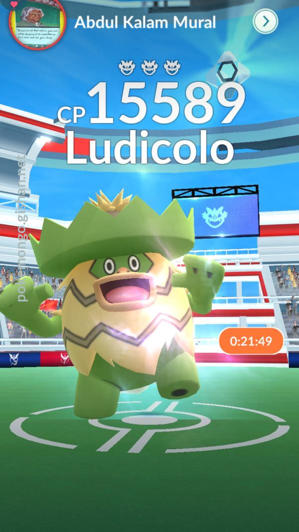 Ludicolo Raid Boss Pokemon Go