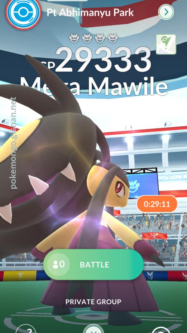 Mawile Raid Boss Pokemon Go