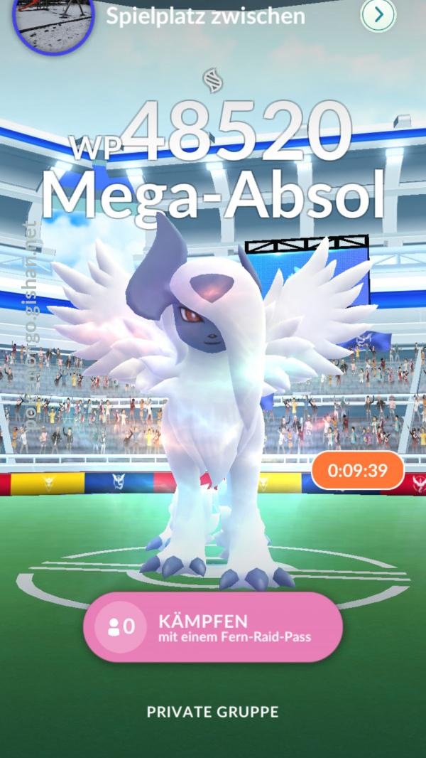 Mega Absol Raid Boss - Pokemon Go