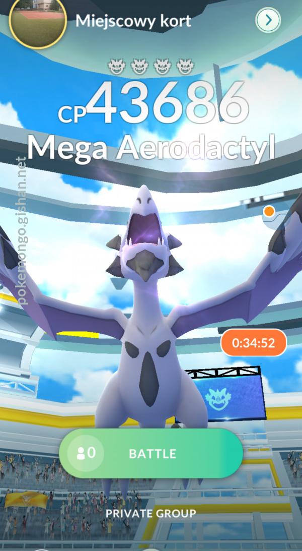 Aerodactyl raid outlet boss