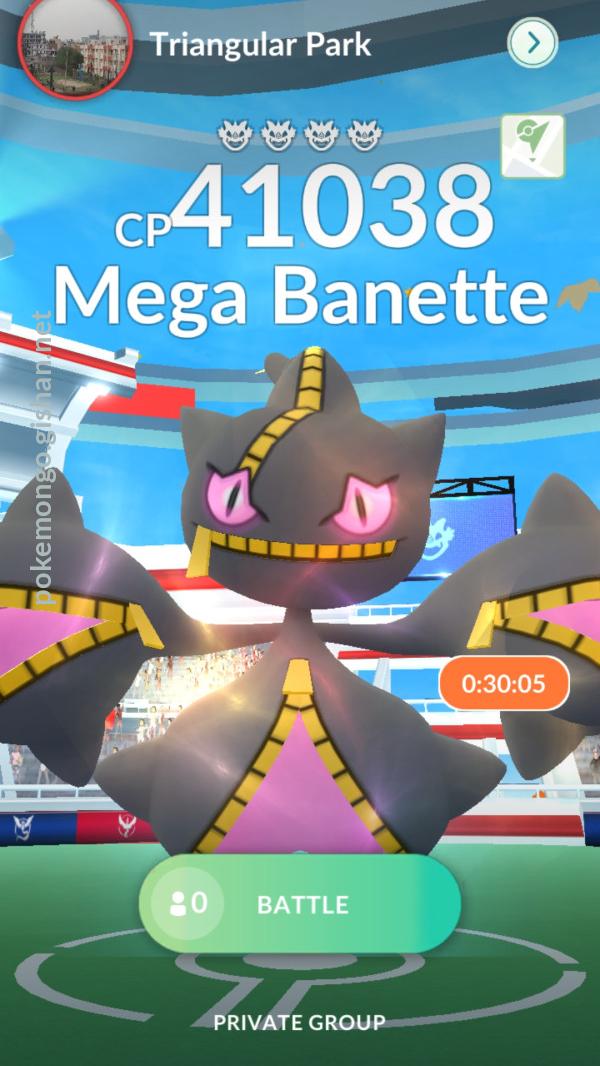 Mega Banette replace former Mega Absol and Gengar in Halloween 