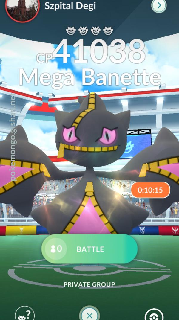 Mega Banette Raid Boss - Pokemon Go