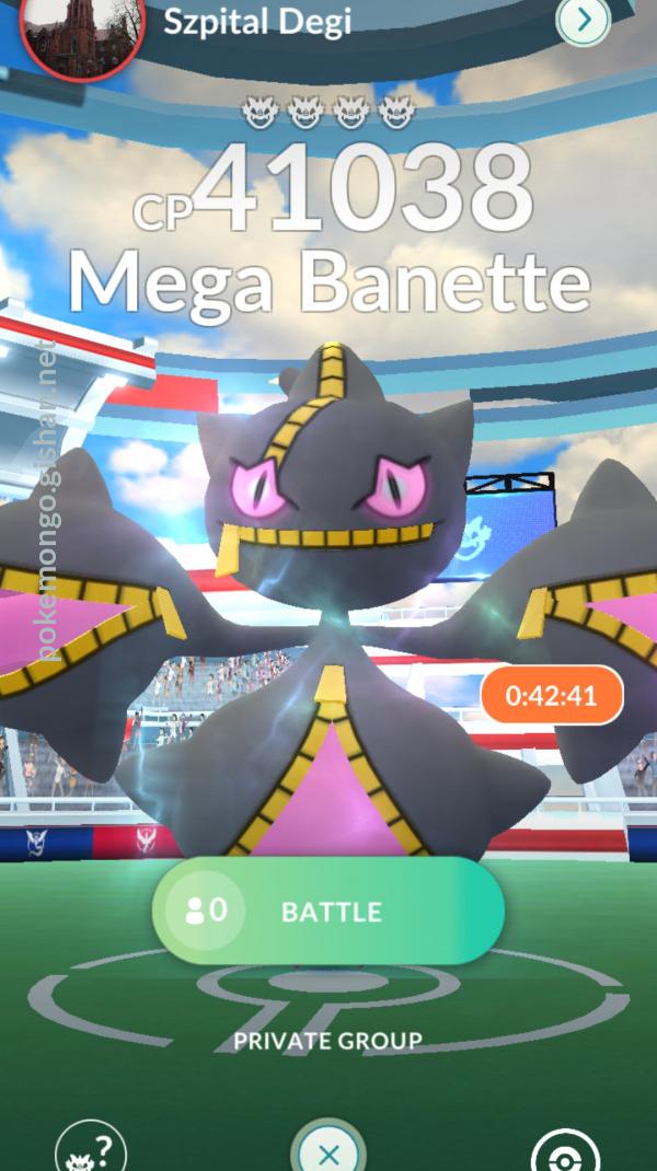 Mega Banette Raid Boss - Pokemon Go