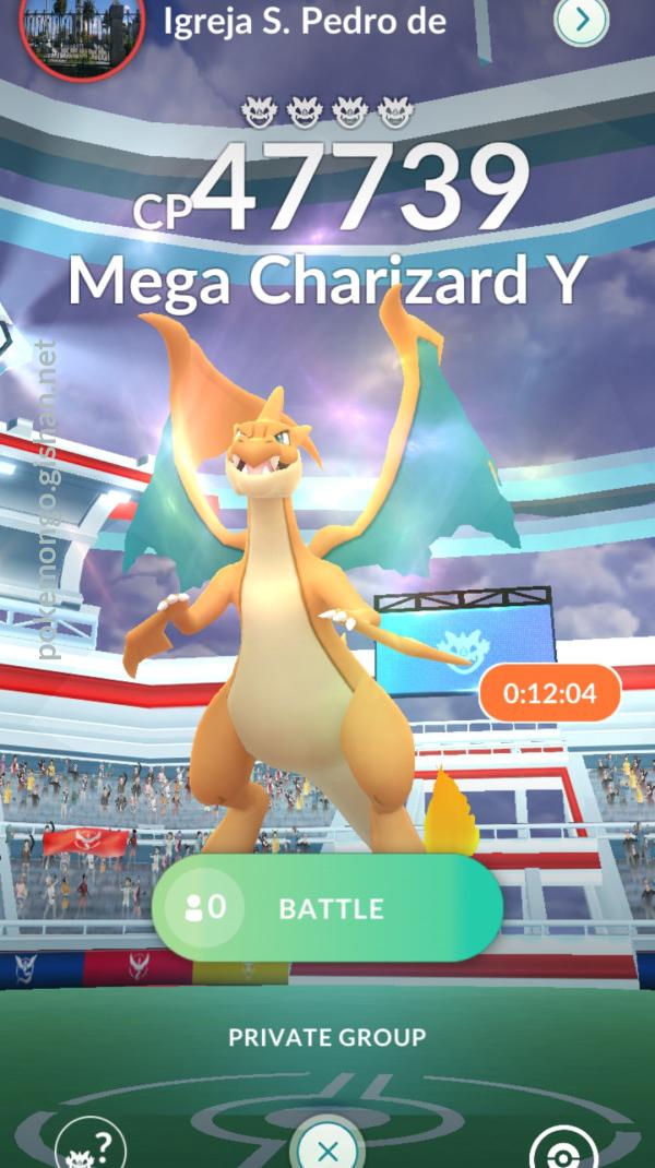 Como vencer Mega Charizard Y em Pokémon GO