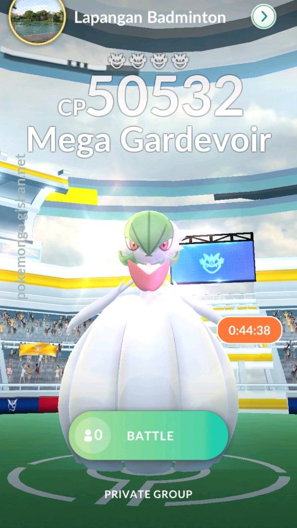 Mega Gardevoir Raid Boss - Pokemon Go