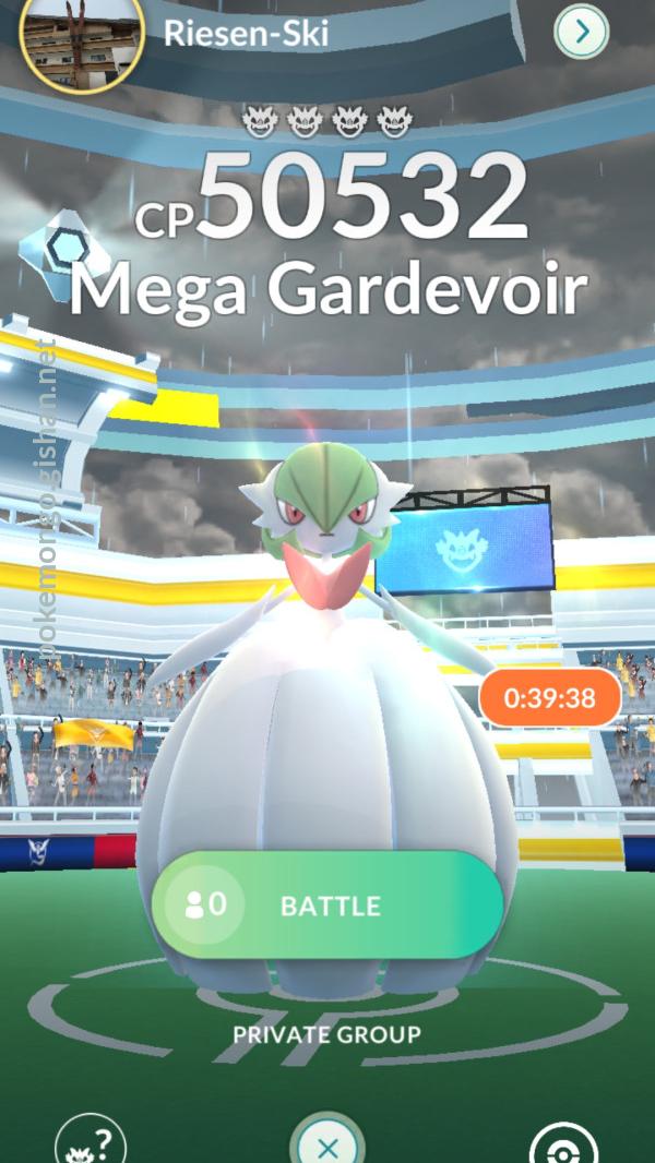 Mega Gardevoir Raid Boss - Pokemon Go