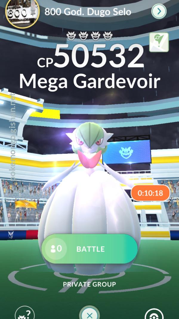 Mega Gardevoir Raid & MAXING-UP In Pokemon Go, Level 50 Mega Gardevoir  Pokemon Go