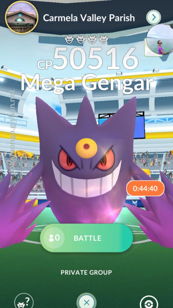 Mega Gengar Raid Guide