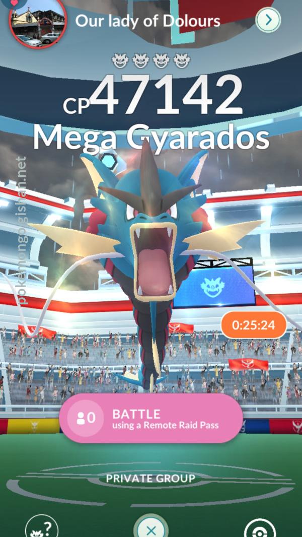 Como vencer Mega Gyarados em Pokémon GO