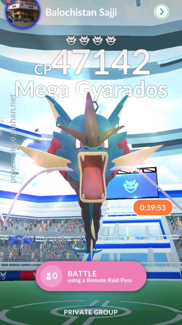 Mega Gyarados Raid Counters Guide