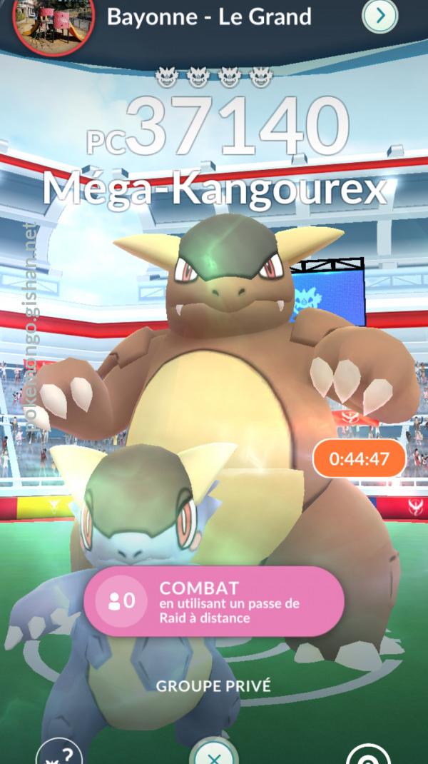 Mega Kangaskhan Raid Boss Pokemon Go