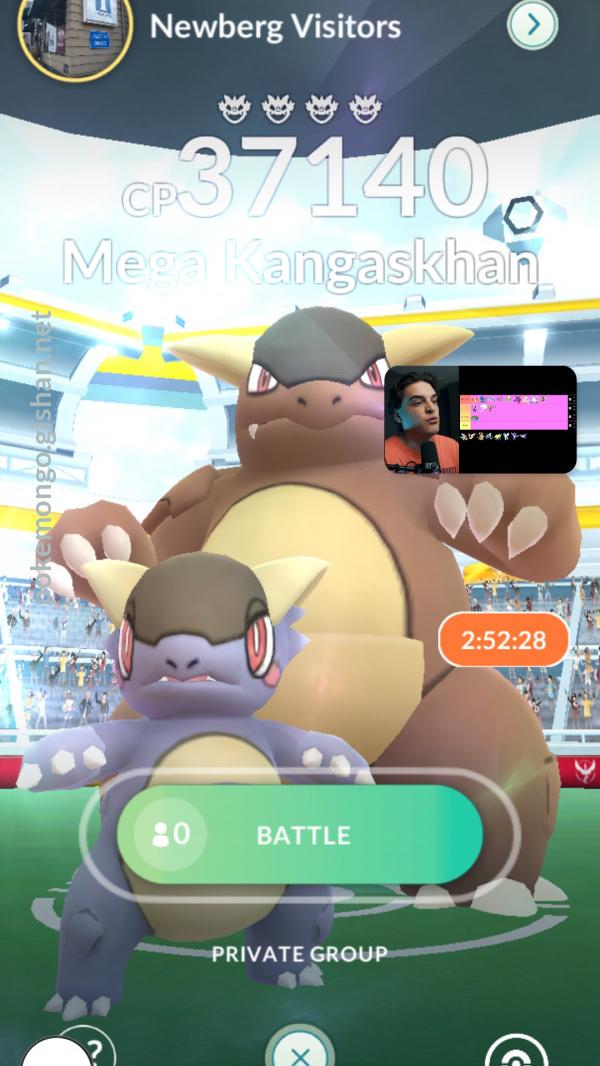 Mega Kangaskhan Raid Boss Pokemon Go