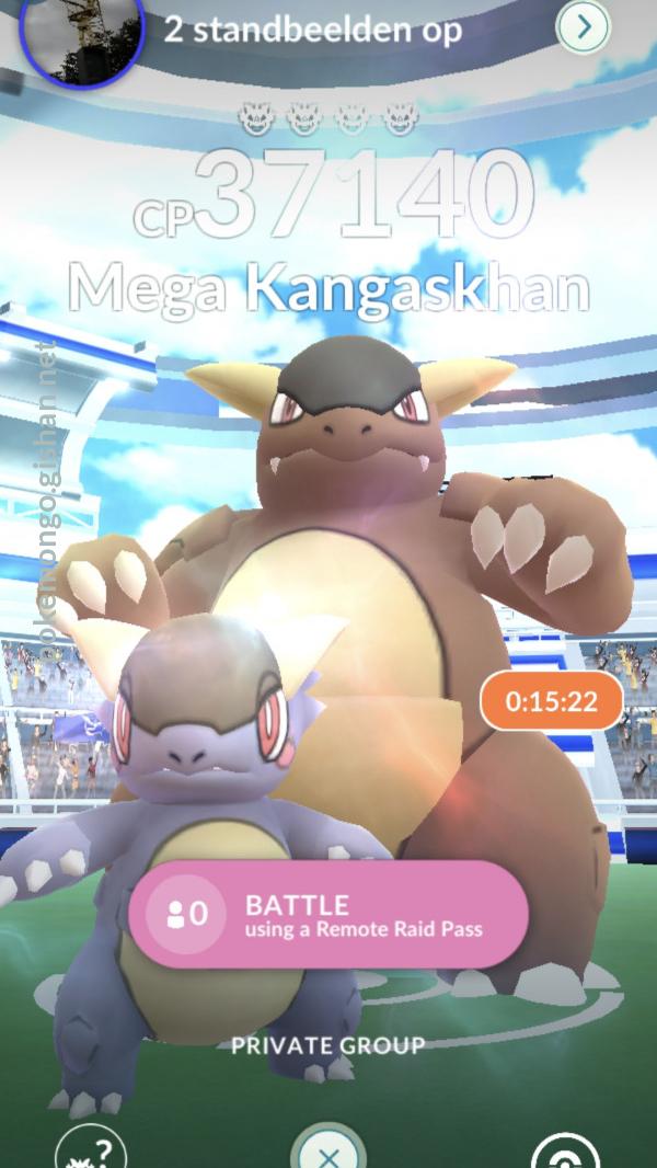 Kangaskhan max CP for all levels - Pokemon Go