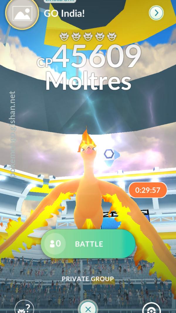 Moltres Raid weaknesses and counters in Pokemon GO