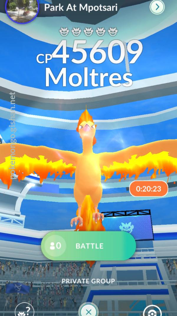 Moltres Pokémon GO Raid Battle Tips