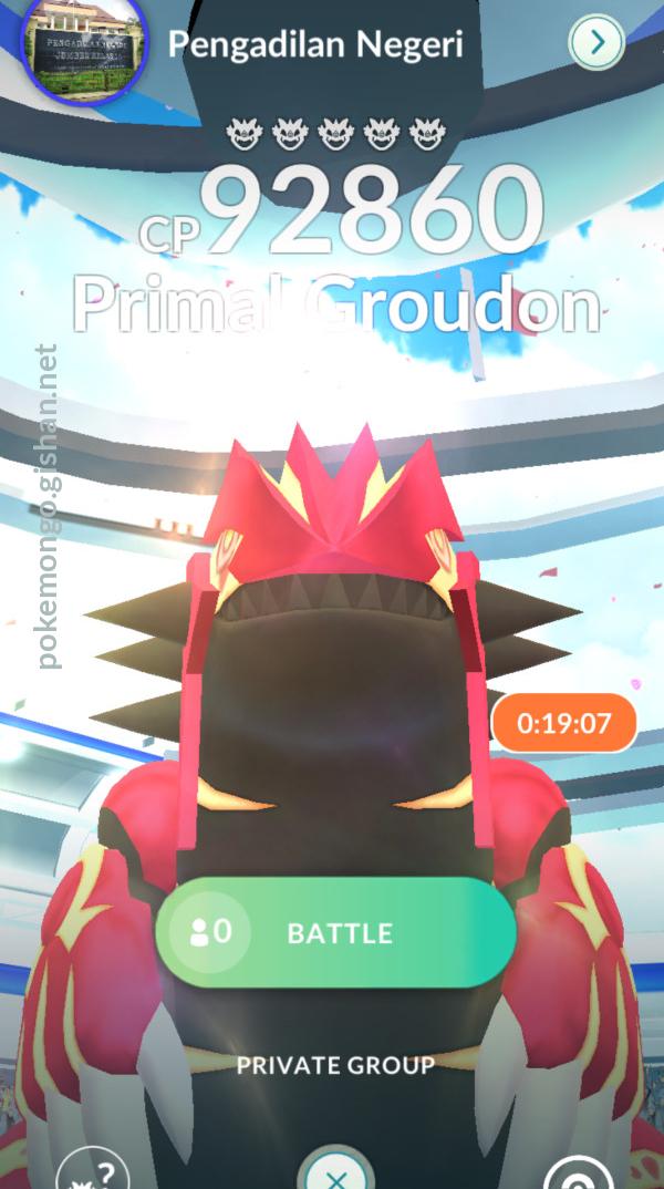 Pokémon GO Hub - Primal Groudon is back in raids, and is part of a special  Thursday night raid hour!