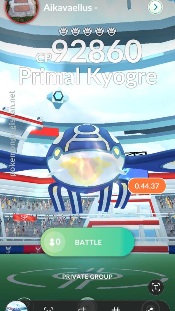 Kyogre é disponibilizado em Raid Battles de Pokémon GO - NerdBunker