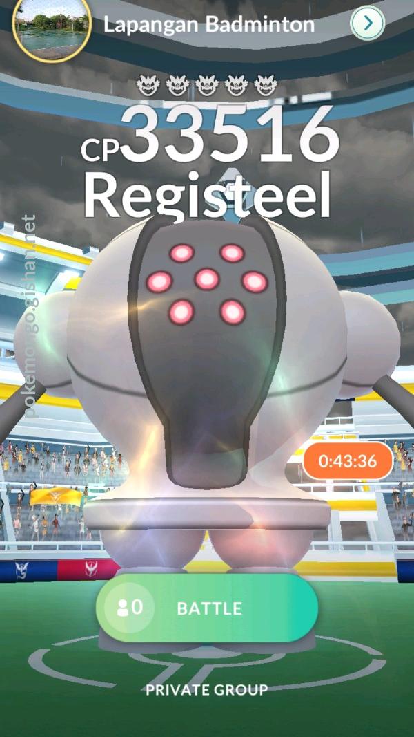 Registeel and other New Raid Bosses appearing from July 19 to August 16  2018