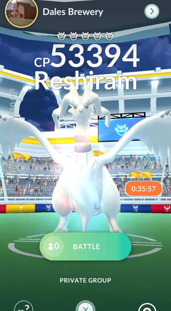 Pokémon GO: How to counter Reshiram in Raids