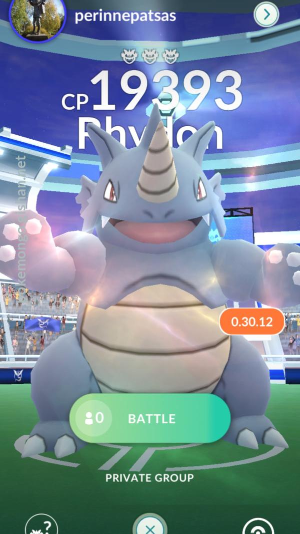 Pokemon go 2025 rhydon raid