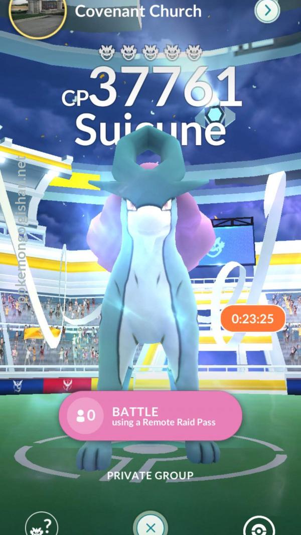 Suicune raid boss new arrivals