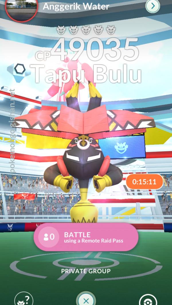 Jogada Excelente on X: Pokémon GO: Chefes de Reide disponíveis com a  chegada de Tapu Bulu.  / X