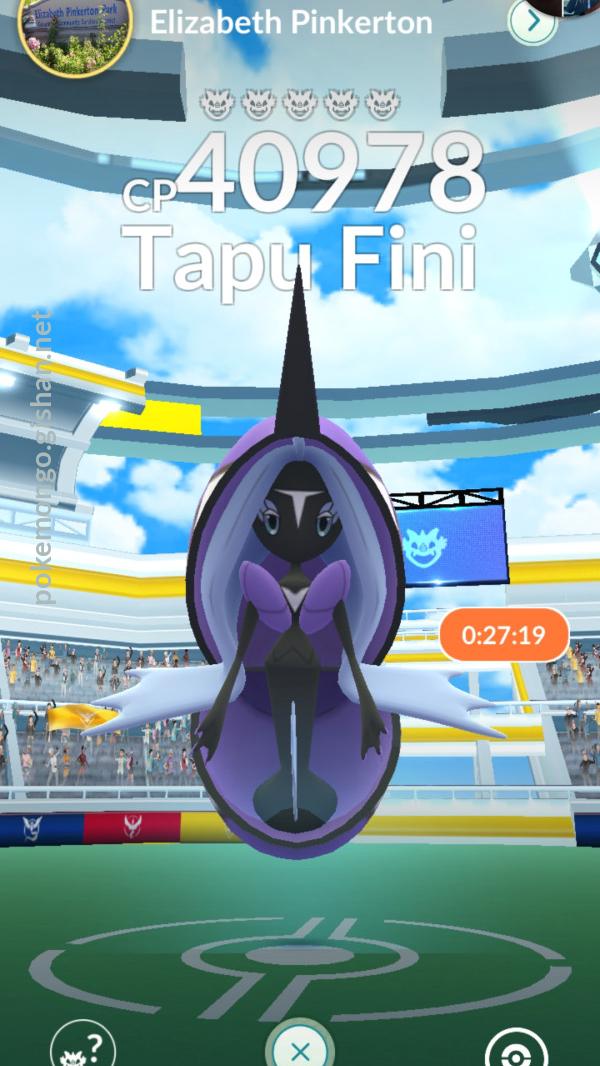 Tapu Fini Raid Counter Guide