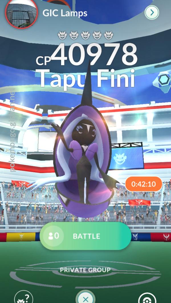 Tapu Fini Raid Counter Guide