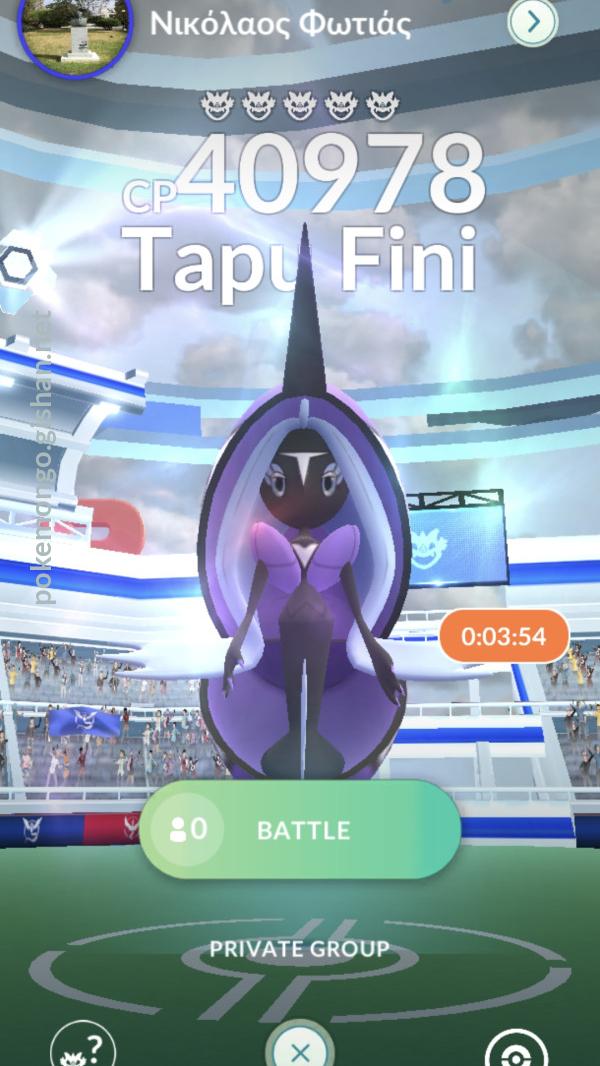 Tapu Fini Raid Counter Guide