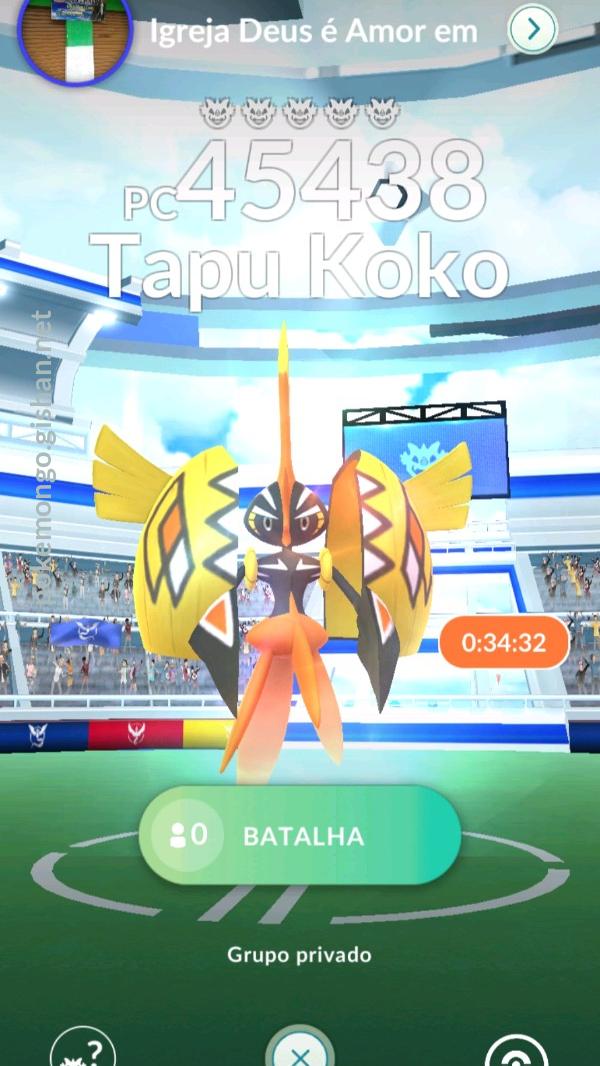 Legendary raid Tapu Koko (g2gMedia) : r/TheSilphRoad