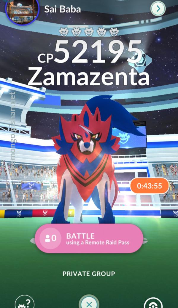 Zamazenta Raid Guide - Top general counters via pokebattler.com