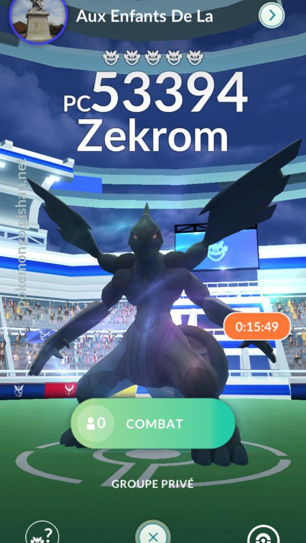 Zekrom retorna ao Pokémon GO em janeiro de 2023