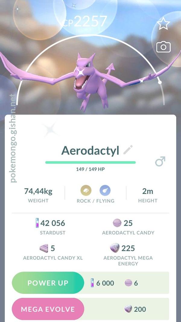 Aerodactyl - Pokemon Go